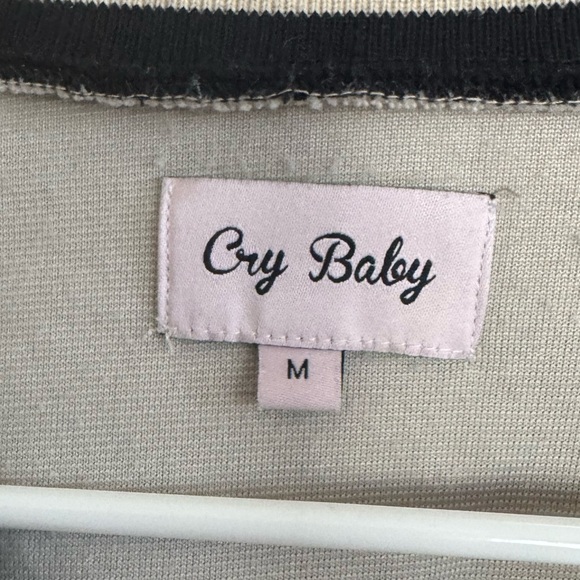 NEVER WORN Cropped Cry Baby Sweater - Picture 2 of 2
